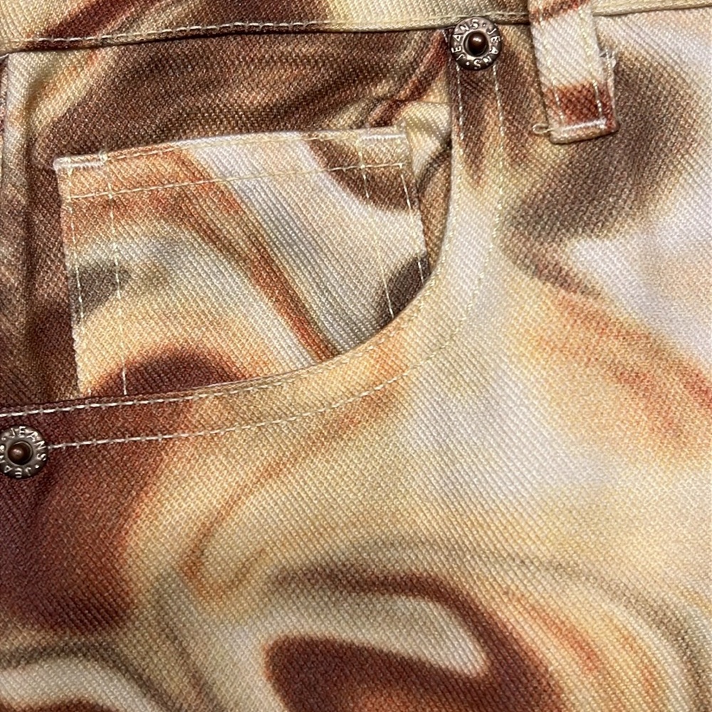 SOLADO Marble Swirl Jeans - Picture 5 of 16